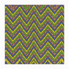 Zig Zag Pattern Glasses Cloth (medium, Two Sides)