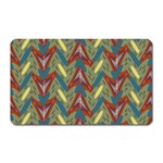 Shapes pattern Magnet (Rectangular) Front