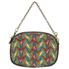 Shapes Pattern Chain Purse (two Sides)