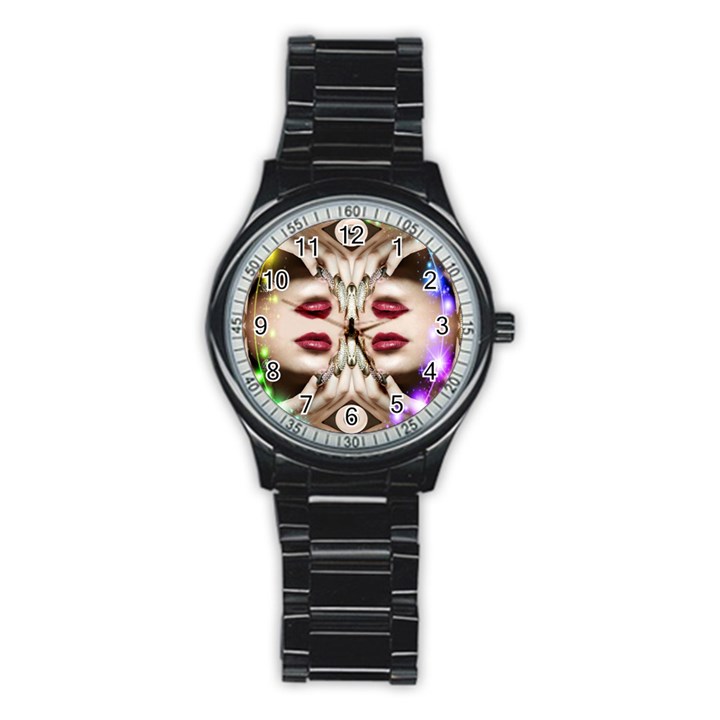 Magic Spell Sport Metal Watch (Black)