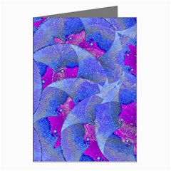 Abstract Deco Digital Art Pattern Greeting Card (8 Pack) by dflcprints