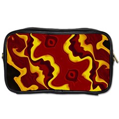 Tribal Summer Nightsdreams Pattern Travel Toiletry Bag (two Sides) by dflcprints