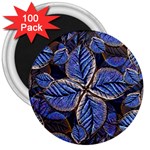 Fantasy Nature Pattern Print 3  Button Magnet (100 pack) Front