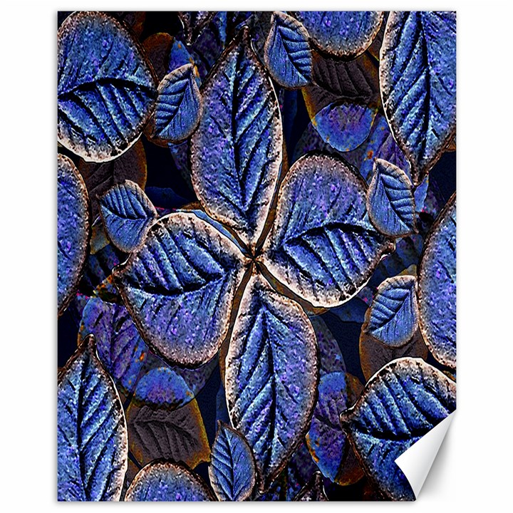 Fantasy Nature Pattern Print Canvas 11  x 14  (Unframed)