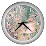 Chernobyl;  Vintage Old School Series Wall Clock (Silver) Front