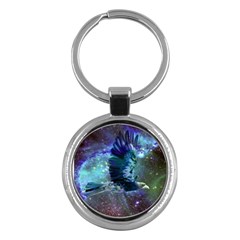Catch A Falling Star Key Chain (round) by icarusismartdesigns