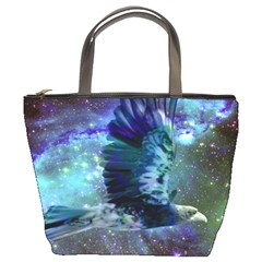 Catch A Falling Star Bucket Handbag by icarusismartdesigns