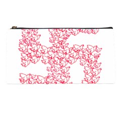 Swastika With Birds Of Peace Symbol Pencil Case by dflcprints