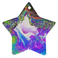 Splash1 Star Ornament (two Sides) by icarusismartdesigns