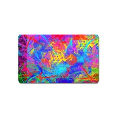 Colour Chaos  Magnet (name Card) by icarusismartdesigns