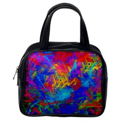 Colour Chaos  Classic Handbag (one Side) by icarusismartdesigns