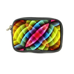 Multicolored Abstract Pattern Print Coin Purse