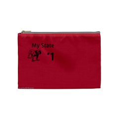 State Champ  Cosmetic Bag (medium) by centralcharms1