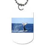 Humpback Whale Tail 2 Dog Tag (Two-sided)  Back