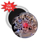 Medusa 2.25  Button Magnet (100 pack) Front