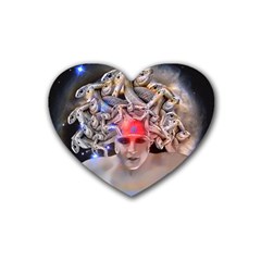 Medusa Drink Coasters 4 Pack (Heart) 