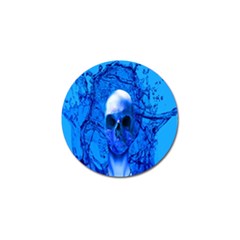 Alien Blue Golf Ball Marker 10 Pack by icarusismartdesigns