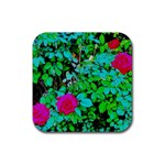 Rose Bush Drink Coaster (Square) Front