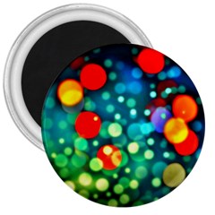 A Dream Of Bubbles 3  Button Magnet
