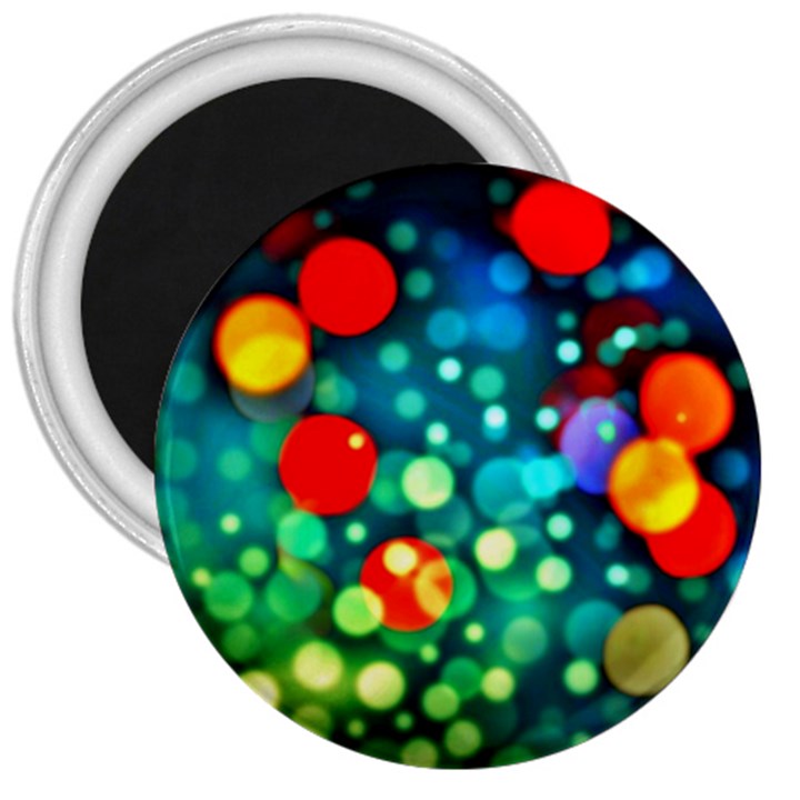 A Dream Of Bubbles 3  Button Magnet