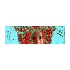 Flower Horizon Bumper Sticker by icarusismartdesigns