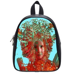 Flower Horizon School Bag (small) by icarusismartdesigns