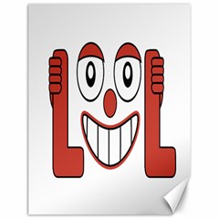 Laughing Out Loud Illustration002 Canvas 12  X 16  (unframed) by dflcprints