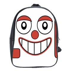 Laughing Out Loud Illustration002 School Bag (xl) by dflcprints