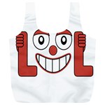 Laughing Out Loud Illustration002 Reusable Bag (XL) Back