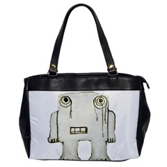 Sad Monster Baby Oversize Office Handbag (one Side) by dflcprints