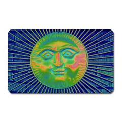 Sun Face Magnet (rectangular) by sirhowardlee