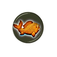 Goldfish Golf Ball Marker (for Hat Clip) by sirhowardlee
