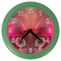 Hypnotized Wall Clock (color) by icarusismartdesigns