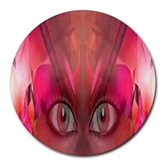 Hypnotized 8  Mouse Pad (round) by icarusismartdesigns