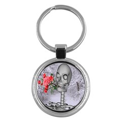 Looking Forward To Spring Key Chain (round)
