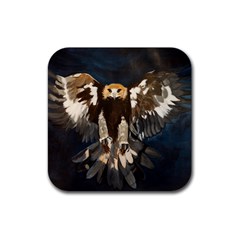 Golden Eagle Drink Coaster (square)