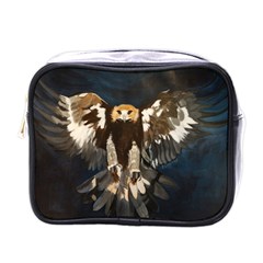 Golden Eagle Mini Travel Toiletry Bag (one Side)