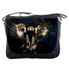 Golden Eagle Messenger Bag by JUNEIPER07