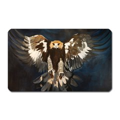 Golden Eagle Magnet (rectangular) by JUNEIPER07