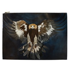 Golden Eagle Cosmetic Bag (xxl) by JUNEIPER07