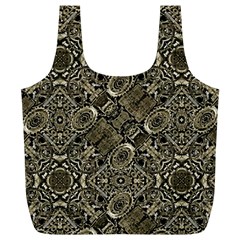 Steam Punk Pattern Print Reusable Bag (xl) by dflcprints