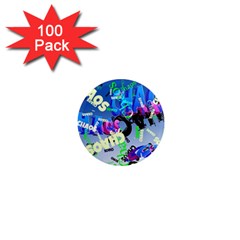 Pure Chaos 1  Mini Button Magnet (100 Pack) by StuffOrSomething