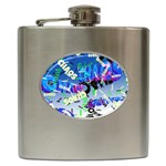 Pure Chaos Hip Flask Front