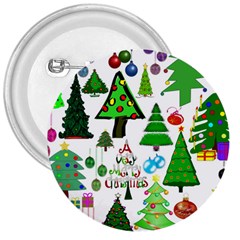 Oh Christmas Tree 3  Button by StuffOrSomething