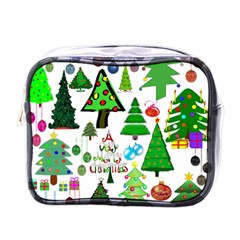 Oh Christmas Tree Mini Travel Toiletry Bag (one Side) by StuffOrSomething