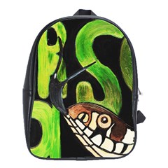 Grass Snake School Bag (large) by JUNEIPER07