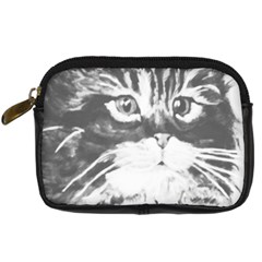 Kitten Bag Digital Camera Leather Case by JUNEIPER07