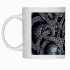 Mystic Arabesque White Coffee Mug by dflcprints