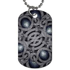 Mystic Arabesque Dog Tag (one Sided) by dflcprints