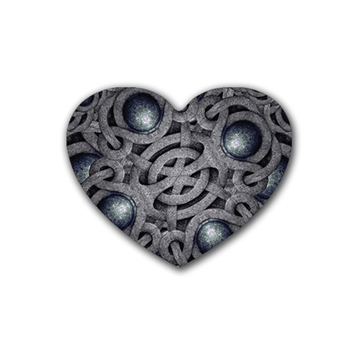 Mystic Arabesque Drink Coasters (Heart)